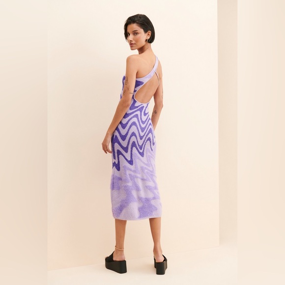 House of Sunny one shoulder wannabe Hockney dress up 12 US 8 - Picture 3 of 12